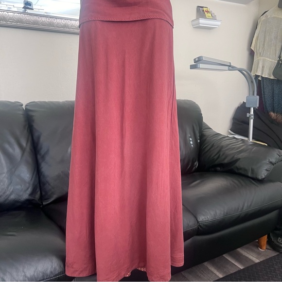 Vetta THE TWO PIECE HALTER DRESS / reversible skirt/ Small - Picture 6 of 8